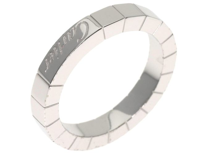 Anello Cartier Lanieres in Oro Bianco - vista 2