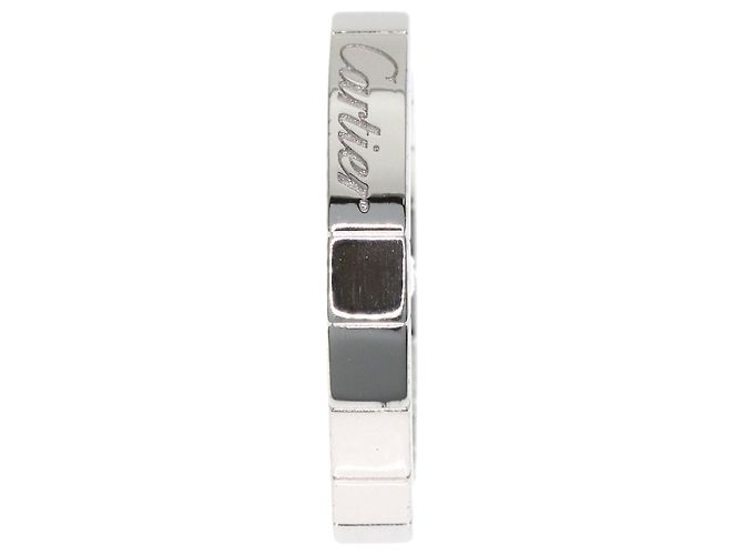 Anello Cartier Lanieres in Oro Bianco - vista 3
