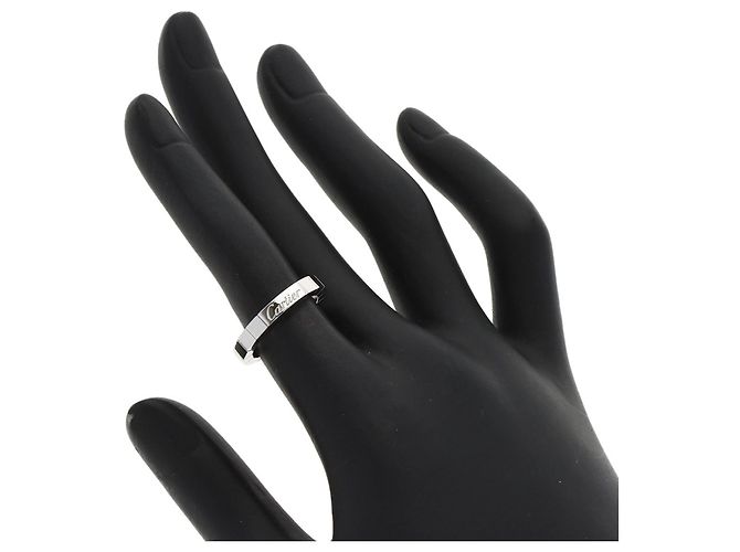 Anello Cartier Lanieres in Oro Bianco - vista 5