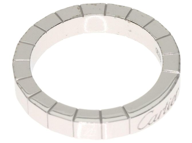 Anello Cartier Lanieres in Oro Bianco - vista 7