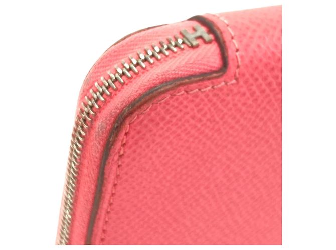 Hermès Azap Lang Wallet in Rosé Azalee Pink - Ansicht 17