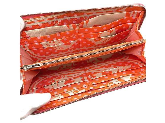 Hermès Azap Lang Wallet in Rosé Azalee Pink - Ansicht 4