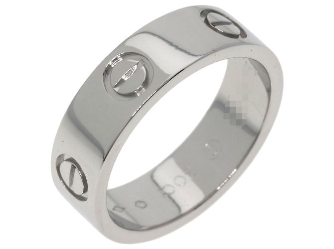 Anello Cartier Love in Platino - vista 2