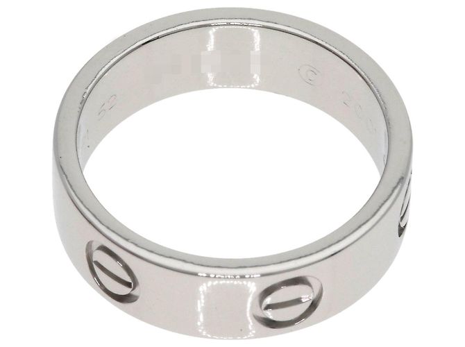 Anello Cartier Love in Platino - vista 5