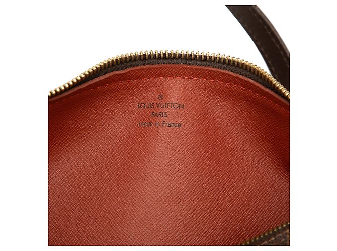 Louis Vuitton Papillon 26 in Damier Ébène marrone - vista 5