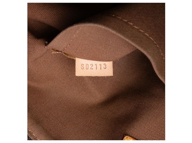 Louis Vuitton Borsa Palermo PM Monogramma Marrone - vista 5
