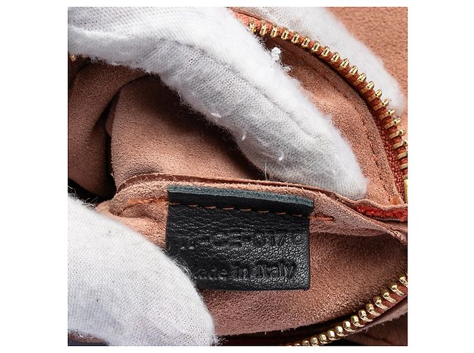 Luggage Céline Borsa da viaggio in pelle nera Celine Nero - vista 6
