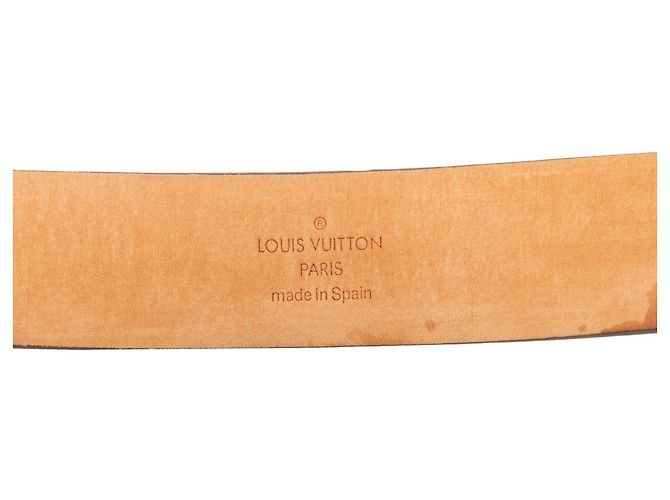 Cintura Louis Vuitton Monogram Marrone - vista 5