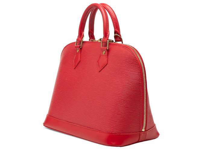 Louis Vuitton Alma PM in Epi Rosso - vista 2
