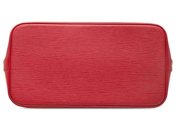 Louis Vuitton Alma PM in Epi Rosso - vista 3