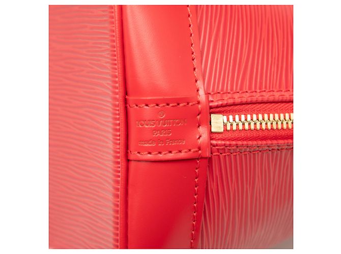 Louis Vuitton Alma PM in Epi Rosso - vista 5