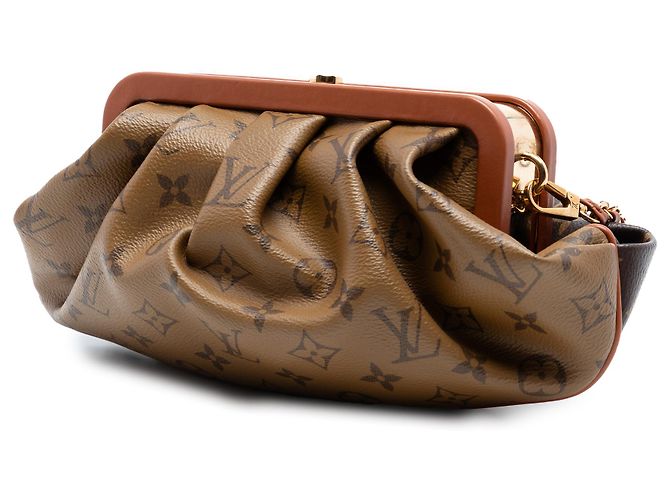 Louis Vuitton Boursicot EW Monogramma Inverso Marrone - vista 2