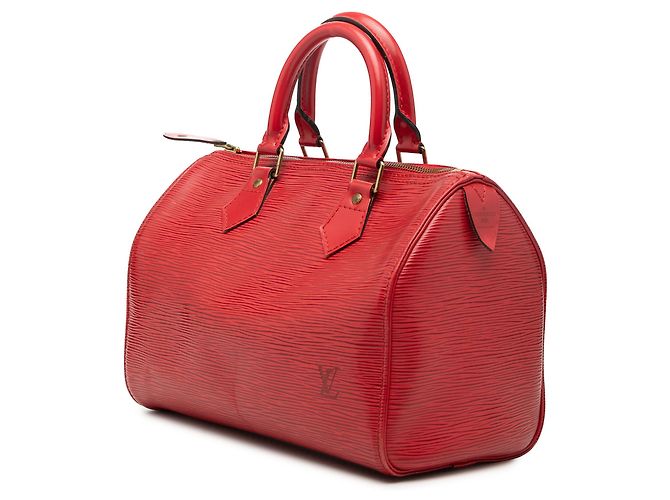 Louis Vuitton Speedy 25 em Epi Vermelho - vista 2