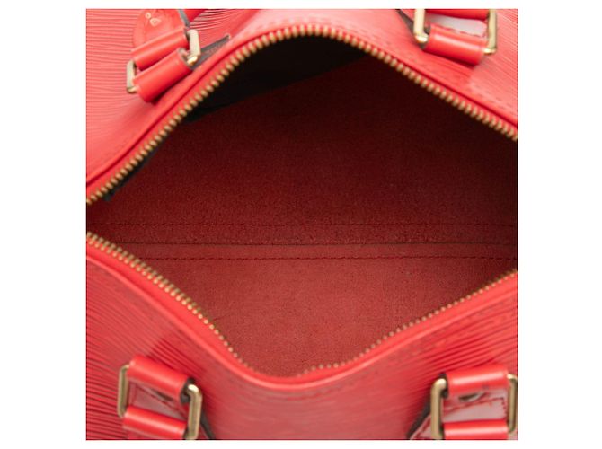Louis Vuitton Speedy 25 em Epi Vermelho - vista 4