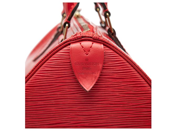 Louis Vuitton Speedy 25 em Epi Vermelho - vista 5
