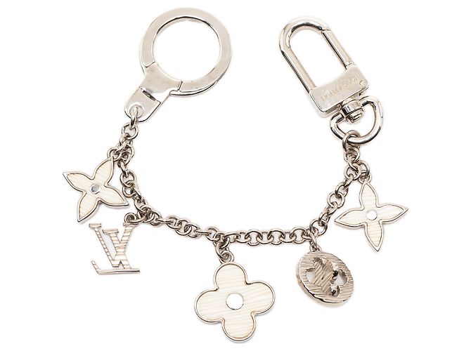Charm de Bolsa Fleur D Epi de Plata Louis Vuitton - vista 2