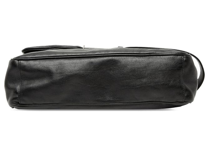 Borsa a Spalla Modu in Pelle Nera Media di Balenciaga Nero - vista 3