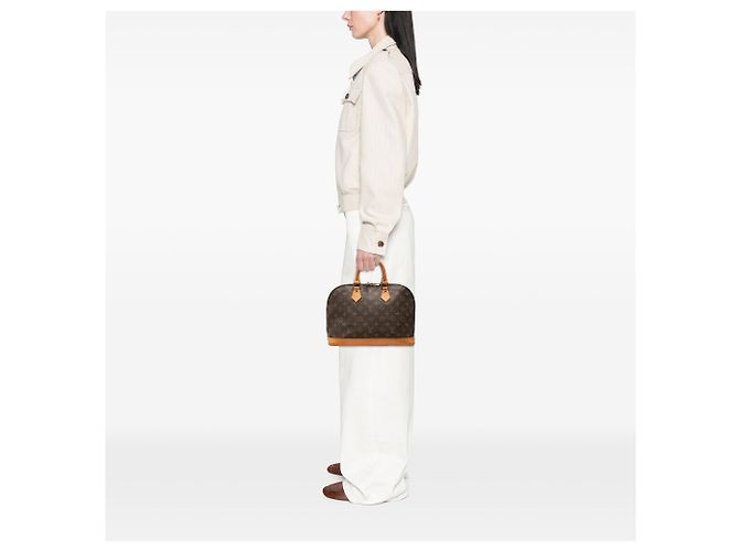 Louis Vuitton Alma PM Monogram Marrone - vista 7