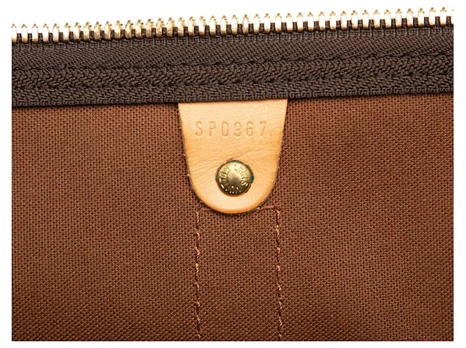 Louis Vuitton Keepall 55 Monogram Marrone - vista 6