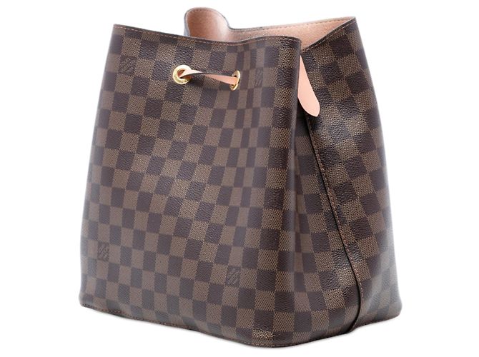 Néonoé Louis Vuitton Borsa NeoNoe MM Damier Ebene Marrone - vista 2
