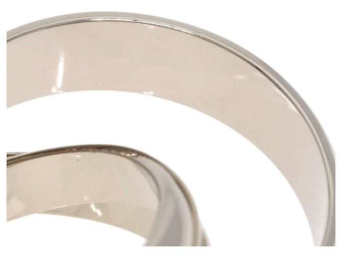 Anello in oro bianco 18K Cartier Trinity - vista 5