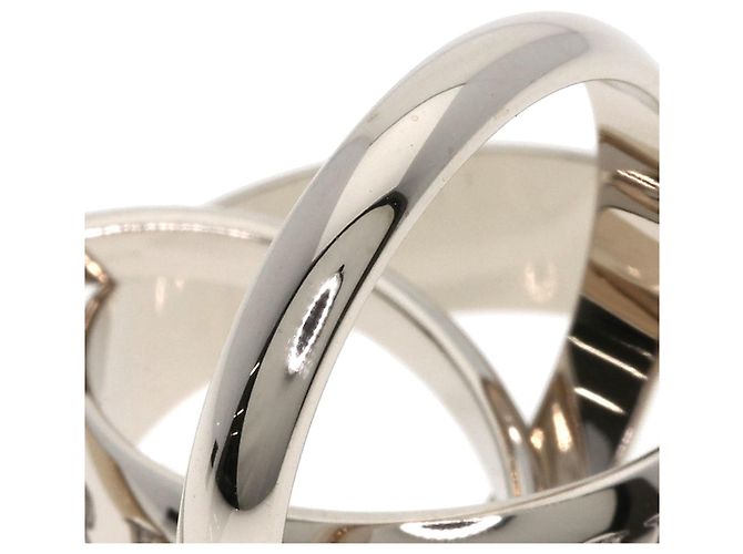 Anello in oro bianco 18K Cartier Trinity - vista 8