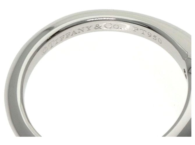 Tiffany & Co. Platin Solitaire-Diamantring Silber - Ansicht 6
