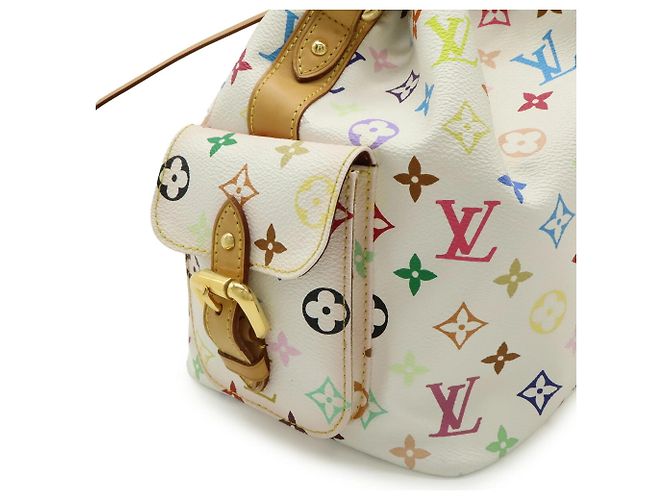Noe Louis Vuitton Monogram Multicolor Petit Noé Schultertasche Weiß Mehrfarben Monogramm - Ansicht 9