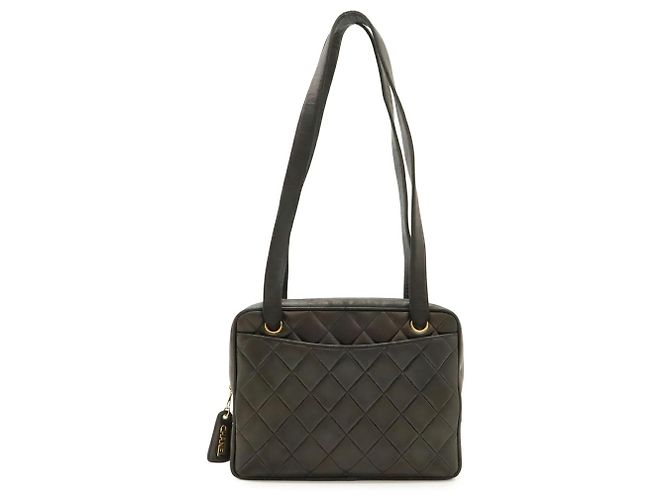 Chanel Coco Mark Matelassé Tote Bag Schwarz - Ansicht 2