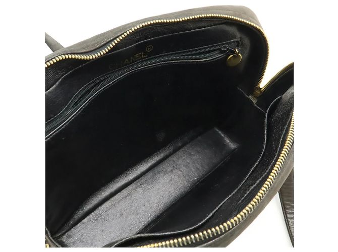 Chanel Coco Mark Matelassé Tote Bag Schwarz - Ansicht 8