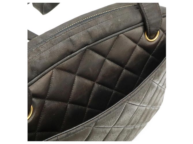 Chanel Coco Mark Matelassé Tote Bag Schwarz - Ansicht 9
