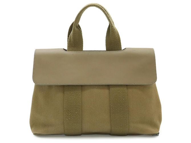 Hermès HERMES Borsa a Mano Valparaiso PM Borsa Tote Cachi - vista 2