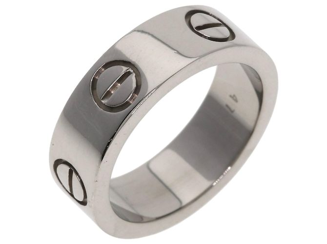 Anello Cartier Love in oro bianco 18K - vista 2