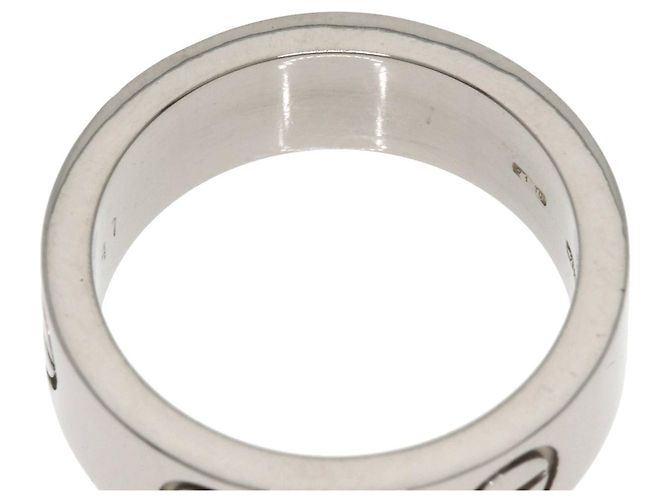 Anello Cartier Love in oro bianco 18K - vista 8