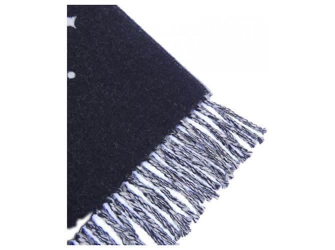 Cashmere-Schal von Louis Vuitton Braun Schwarz - Ansicht 2