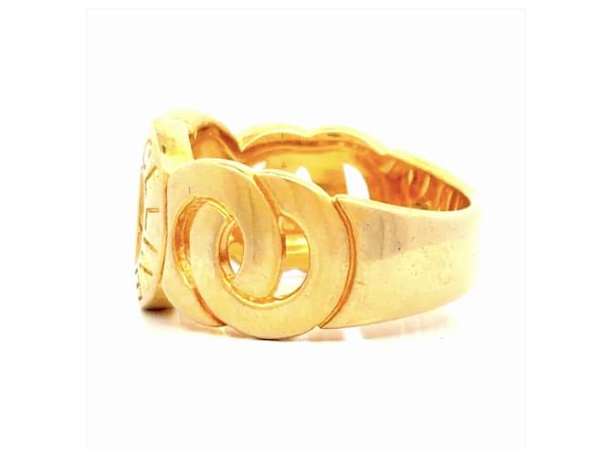 Céline Anillo Logo Círculo Celine Amarillo - vista 3