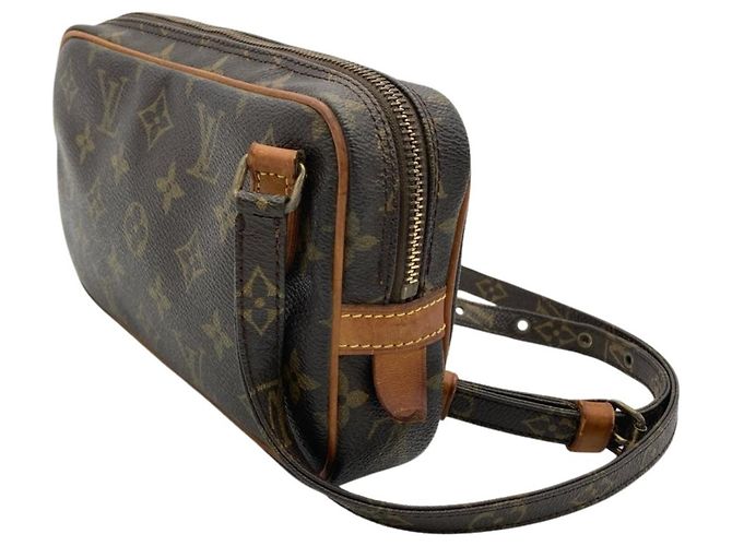 Borsa a Spalla Pochette Marly di Louis Vuitton Marrone - vista 2