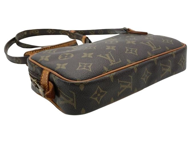 Borsa a Spalla Pochette Marly di Louis Vuitton Marrone - vista 4