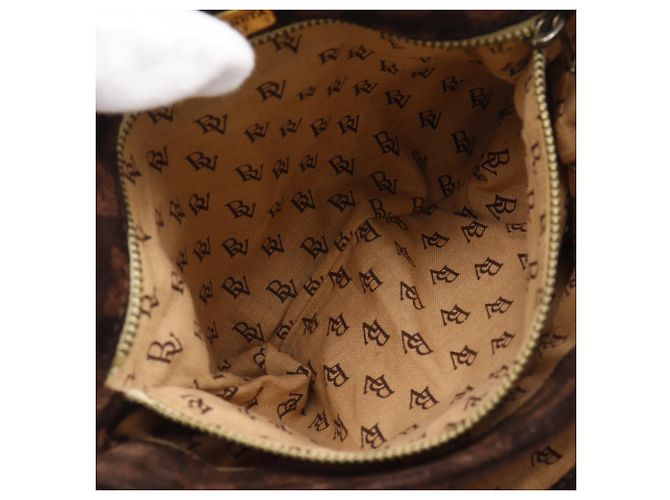 Borsa a spalla 3 in 1 in suede marrone Bottega Veneta - vista 7