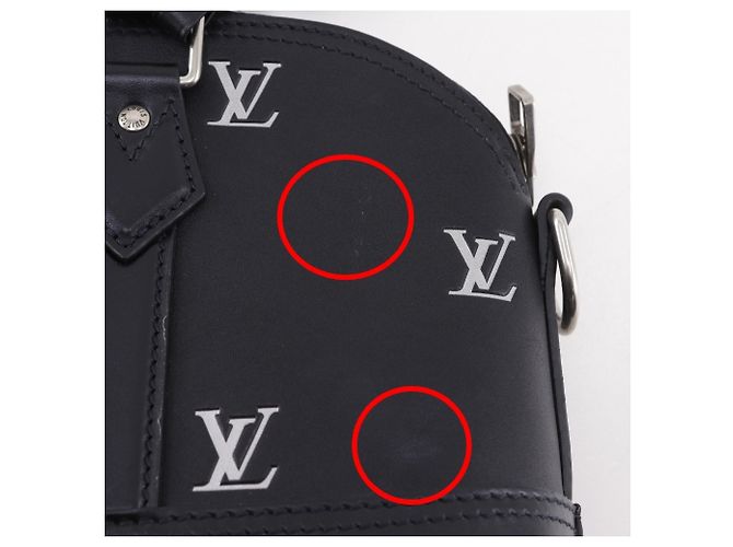 Borsa Alma EW Louis Vuitton Nero - vista 15