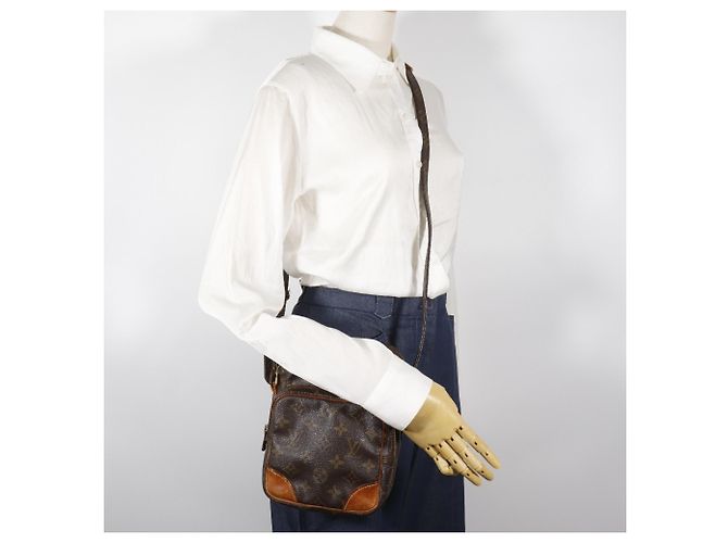 Borsa a Spalla Amazon Louis Vuitton Marrone - vista 18