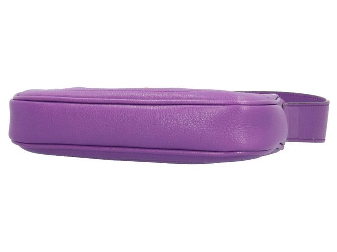 Borsa Gucci Aphrodite Mini GG Marmont Porpora - vista 6