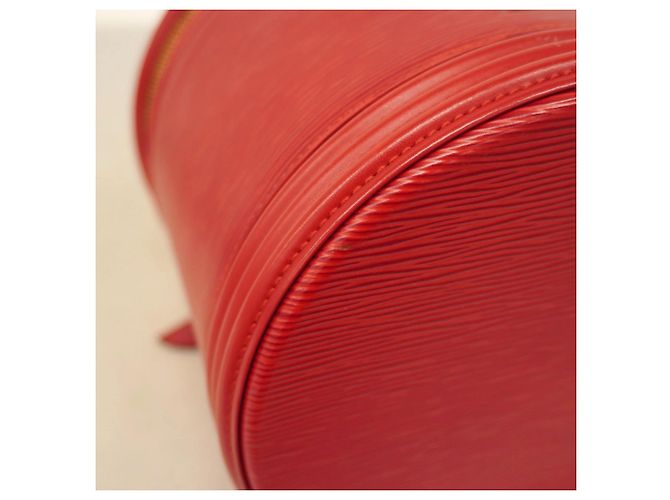 Louis Vuitton Epi Cannes Handbag M48037 Red - view 11
