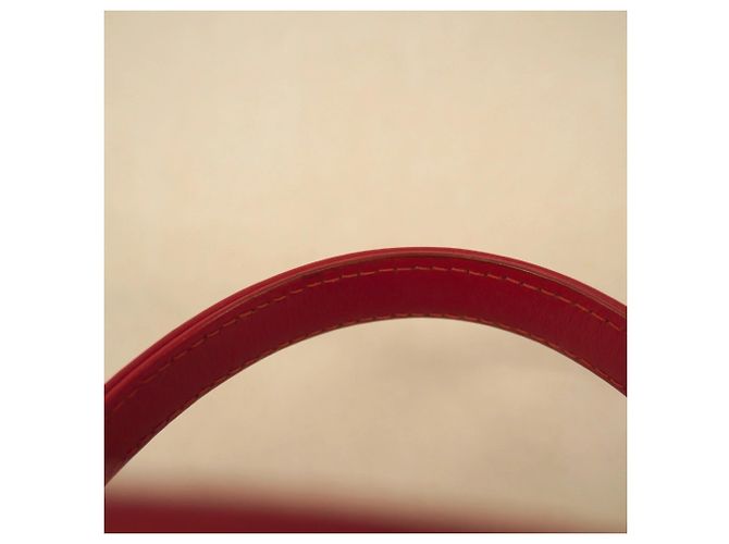 Louis Vuitton Epi Cannes Handbag M48037 Red - view 9