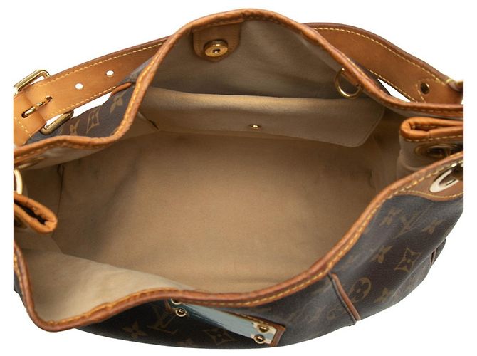 Borsa a Spalla Galliera PM Monogramma Louis Vuitton Marrone - vista 4