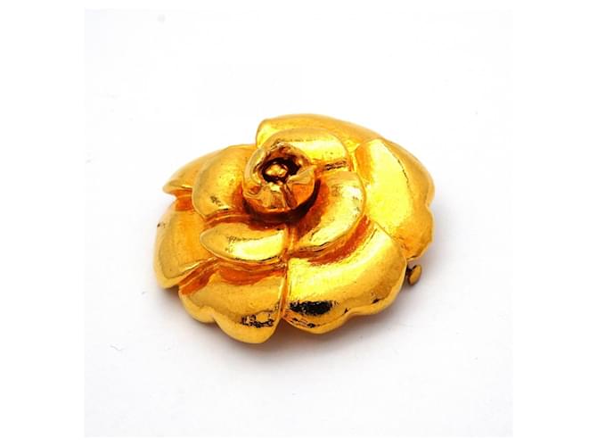 Timeless Spilla Camelia Chanel D'oro - vista 2