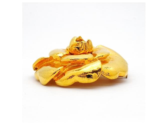 Timeless Spilla Camelia Chanel D'oro - vista 3