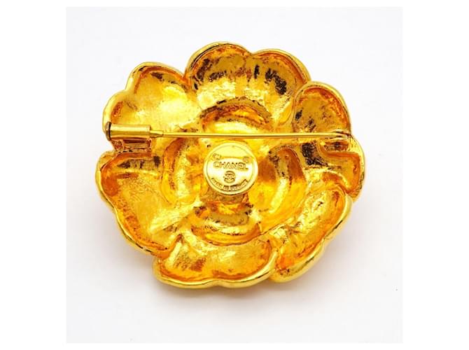 Timeless Spilla Camelia Chanel D'oro - vista 5