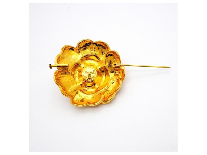 Timeless Spilla Camelia Chanel D'oro - vista 6