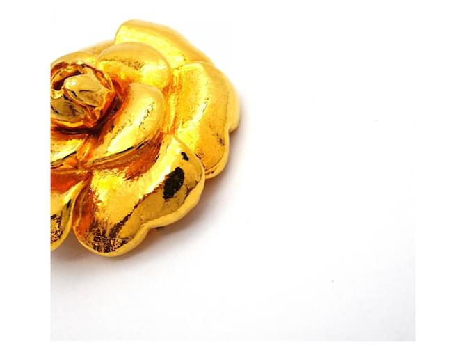 Timeless Spilla Camelia Chanel D'oro - vista 7